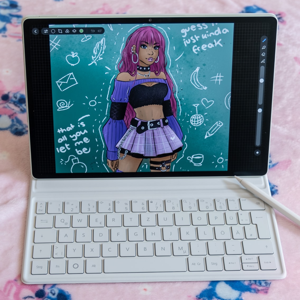 Huawei Matepad Pro 12.2: a matt OLED tablet for painting and